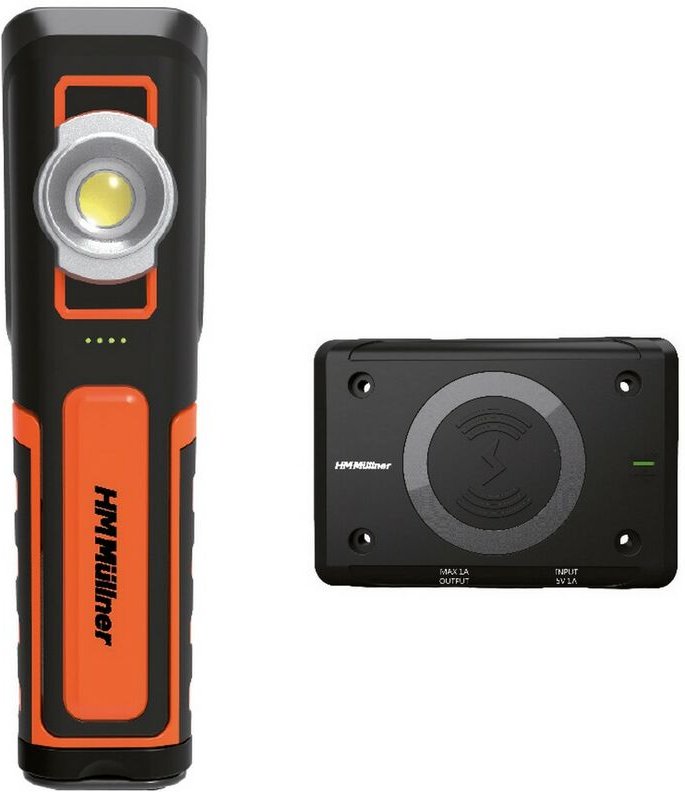 Hm Müllner - led Arbeitsleuchte Li-Ion Akku wireless Ladestation 6W dimmbar UL16