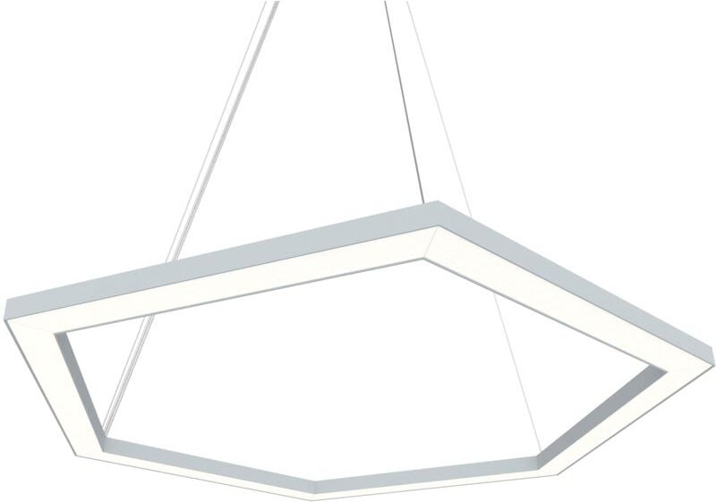 Thumbnail - Esagono sospensione Ø60 monocolore opaco