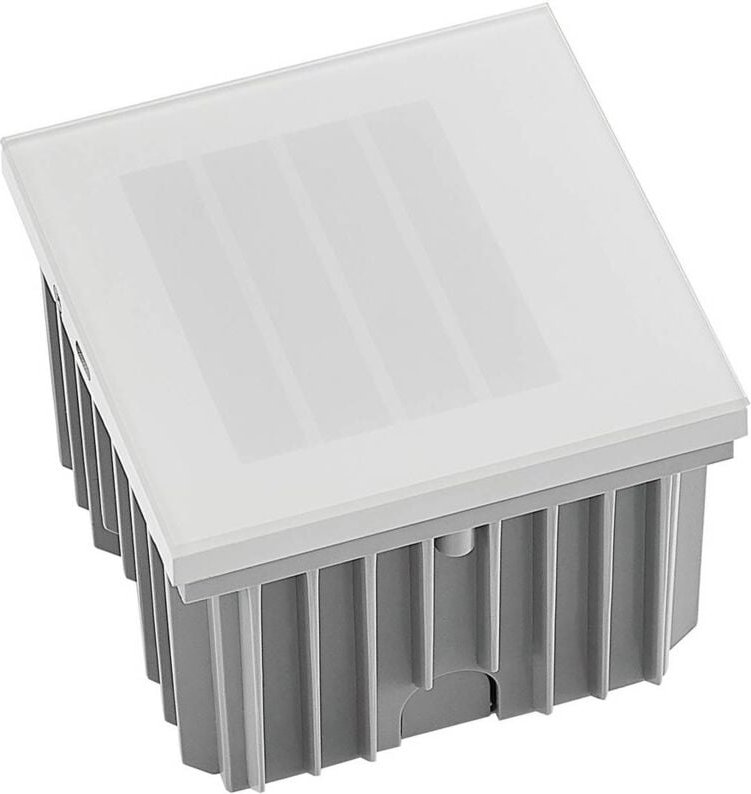 Thumbnail - Arcchio - LED-Wandeinbaulampe Zamo, Rasterabdeckung, weiß - weiß