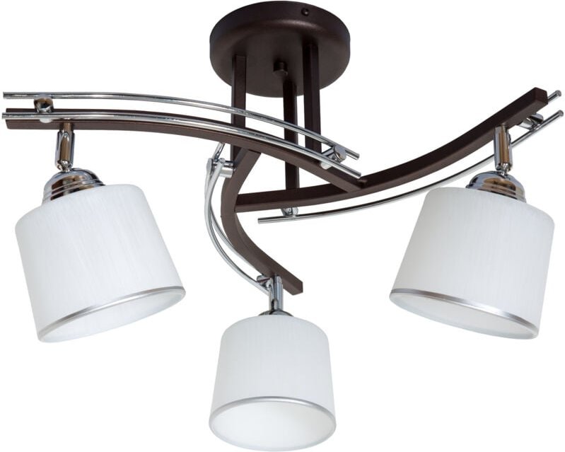 Hängende Deckenleuchte LED Kronleuchter Glasschirme