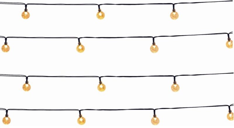 Set Mit 2 Solar Lichterketten FESTY 40led