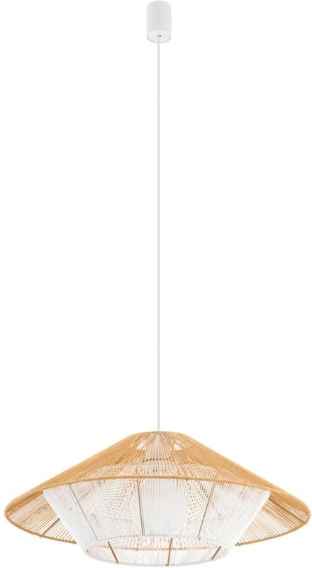 Hängelampe Japandi 1 E27 Naturholz Nowodvorski 11157