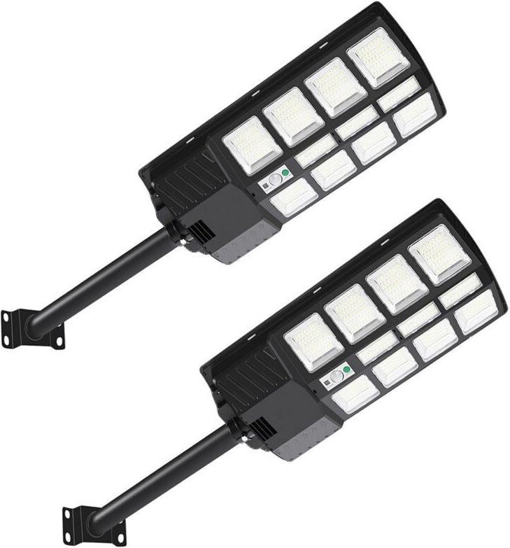 Wolketon 400 LED 2X Solarlampen für Außen Bewegungsmelder IP67 Solarleuchte Solarlampe 400w Wasserdichte Wandleuchte Gar...