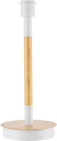 Tropico Tischgestell 1xe14 Weiß/Buche 33x13x13cm