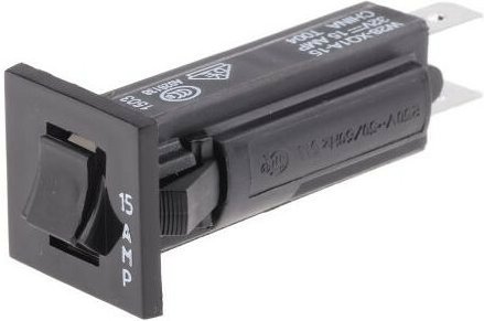 Einpoliger magnetothermischer Schalter 15A/250Vac