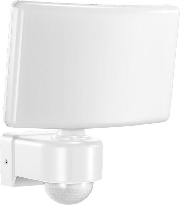 TOS LED 30W PIR Gartenstrahler weiß