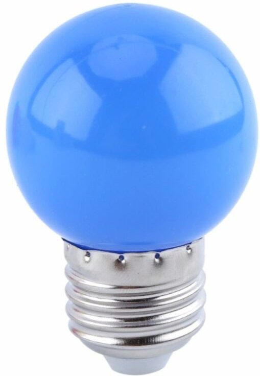 General Electric 92482 E27 kleine Kugelbirne 15W 230V – blau