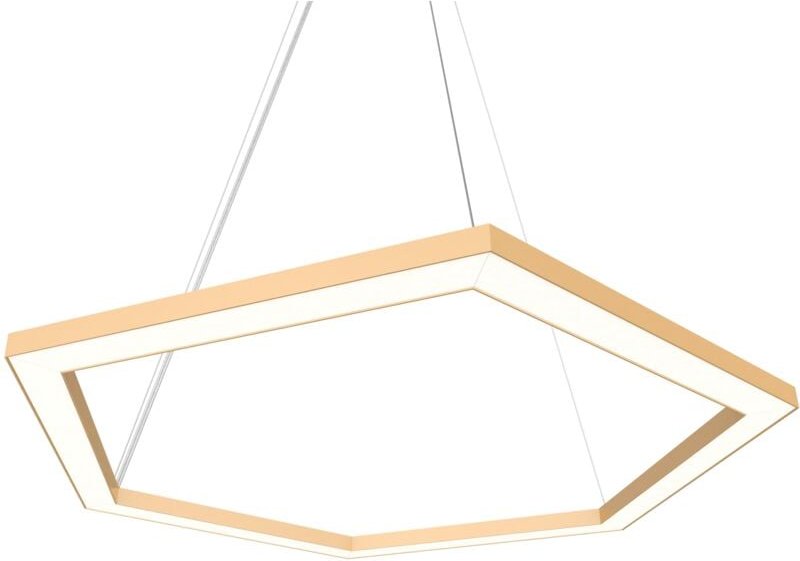 Thumbnail - Esagono sospensione Ø60 monocolore opaco