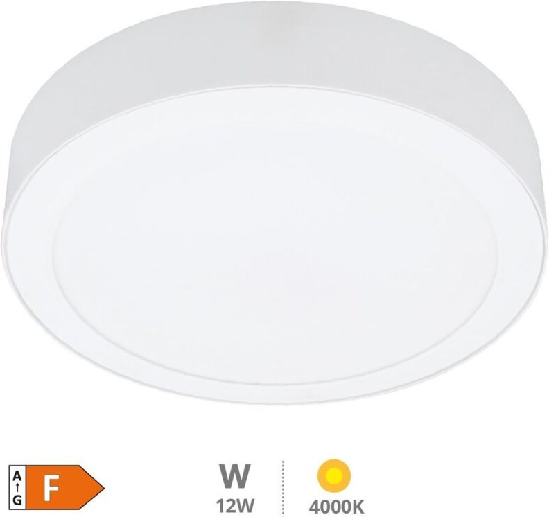 Bogur 18W 4000K Weiß Runde LED-Oberflächen-Downlight