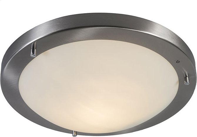 Moderne Deckenleuchte Stahl IP44 - Yuma 31