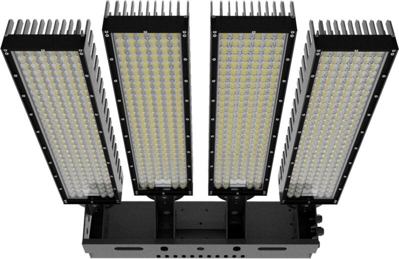 LED Fluter 1600W Stadium Nova Profesional 150lm/W IP66 Dimmbar 0-10V LEDNIX 5000K P50 Kaltweiß
