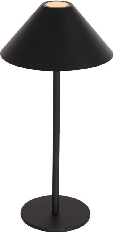 Steinhauer - tischlampe - Ancilla - schwarz - kunststoff metall -