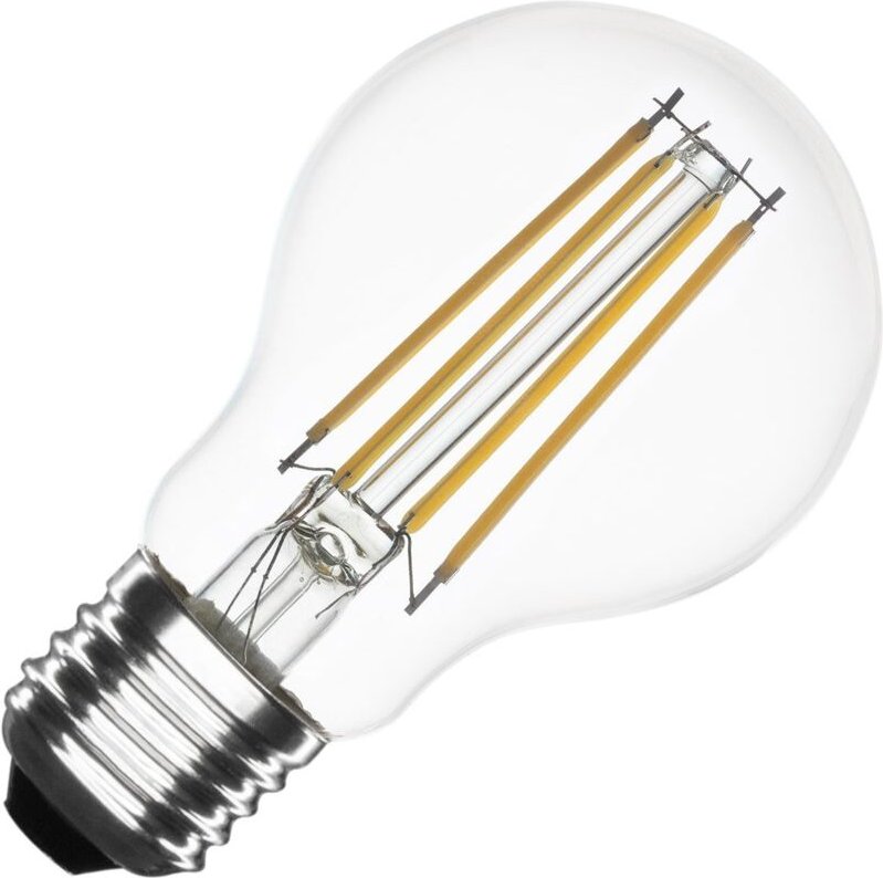 LED-Glühbirne Filament E27 8W 1055 lm Dimmbar A60 No Flicker 4000K Neutralweiß