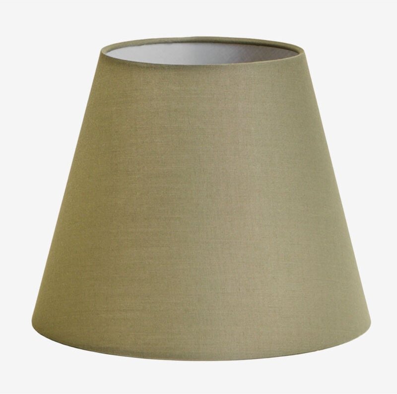 SKLUM Lampenschirm aus Caracas-Stoff Grün Salbei Ø25 cm