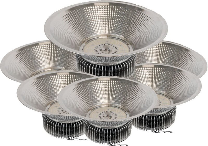 JBM54133 Set mit 6 industriellen LED-Glocken - 20000 lm (Art.-Nr. 54039)