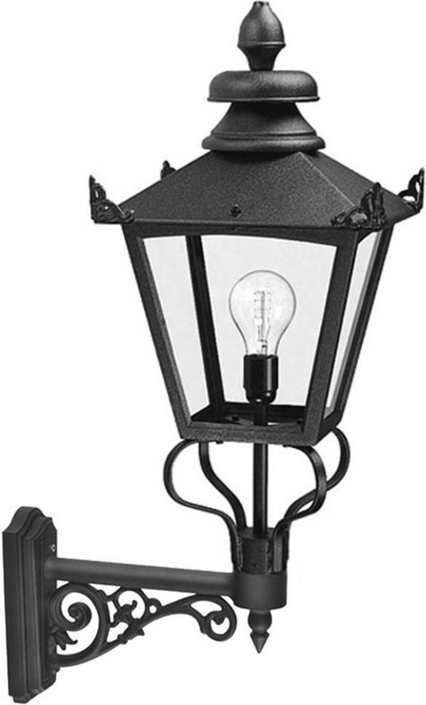 Elstead - Grampian - 1 leichte Außenwandlaterne hellschwarz, E27