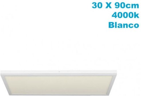 Fabrilamp - Oberflächenpaneel 72w 4000k tivoli weiß 2,5x30x90 cm 6120 lm