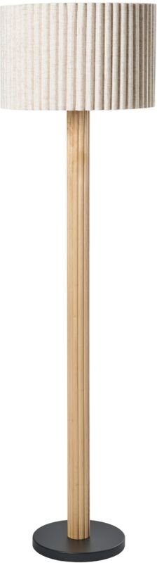Stehlampe BELESSA Holz Hellbeige
