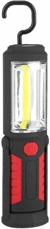 Wiederaufladbare LED-Taschenlampe mit USB-Anschluss und Magnetfuß, 500 lm, 3 W LED-Lampe für Auto, Garage, Werkstatt, Ca...