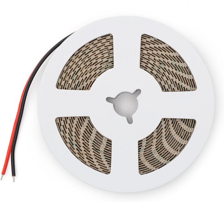 Ledkia - LED-Streifen 24V smd 120 LED/m 5m 16W/m 2000lm/m High Lumen Breite 8mm Schnitt 5cm IP20 4000K Neutralweiß