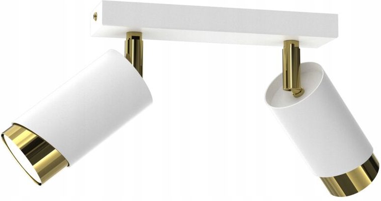 Frei. Verstellbare LED-Deckenleuchte 2x Gu10 EWILIGHT Bevel weiß