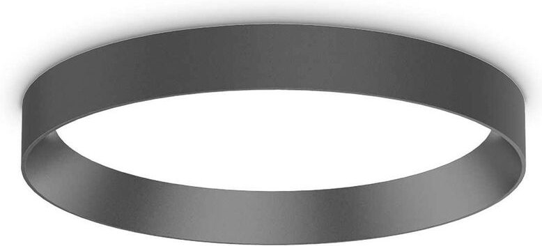 Ideal Lux - fly 35 cm integriertes LED-Halbbündiglicht Schwarz, 4000 k, IP40