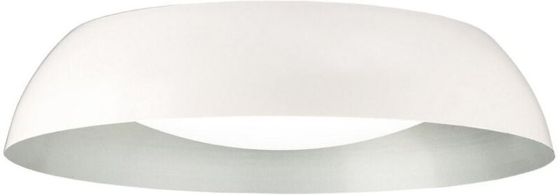 Inspired Mantra - Argenta - Unterputz Große LED 3000K, 3000lm, Mattweiß, Silber, Weiß Acryl