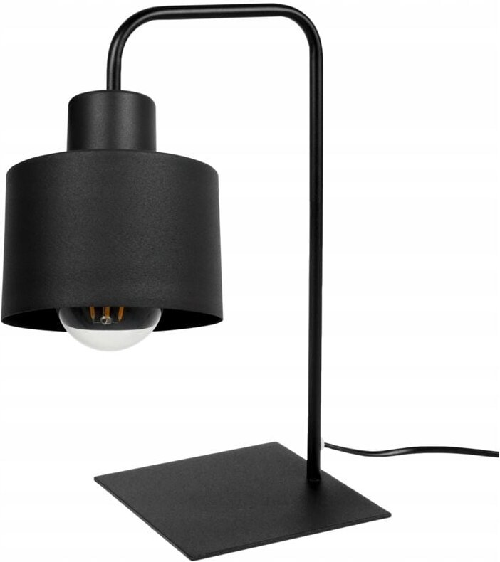 Thumbnail - Elegante Nacht- Und Schreibtischlampe Aus Metall