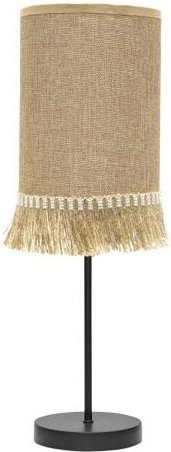 Fabrilamp - sibila Tischleuchte in Schwarz/Sand rustikalem Stil