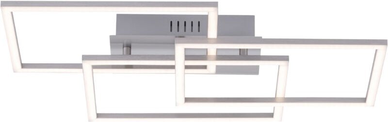 JustLight led Deckenleuchte Iven 54 x 33,5 cm dimmbar, warmweiß Deckenleuchte