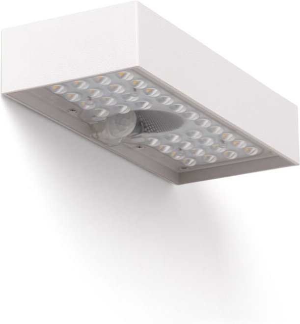 Wandleuchte Karl 6W Solar Aussen Weiss 3000K Warmweiß