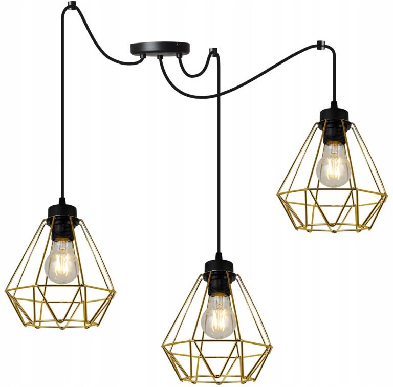 Moderne Elegante Hängelampe Mit Metall-Lampenschirm