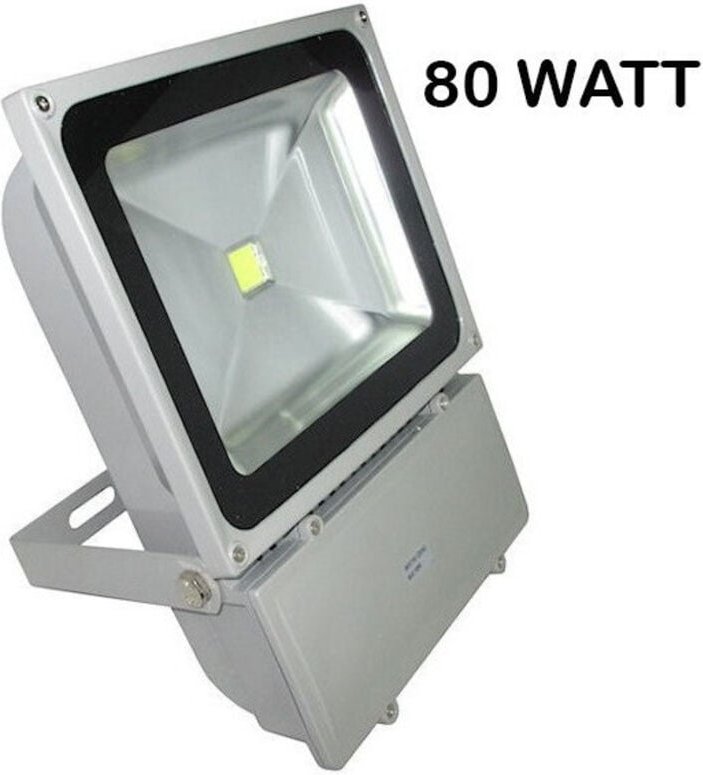 Trade Shop Traesio - Trade Shop - slim led Strahler IP66 hohe Helligkeit kaltweißes Licht 10 20 30 50 w -