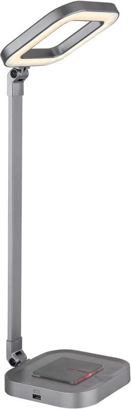 Thumbnail - Tischlampe - Monaco - grau - aluminium - - Globo