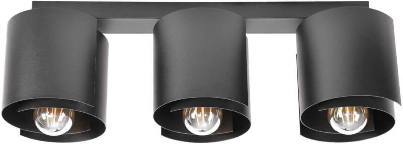 HUGO 3 Deckenleuchte schwarz