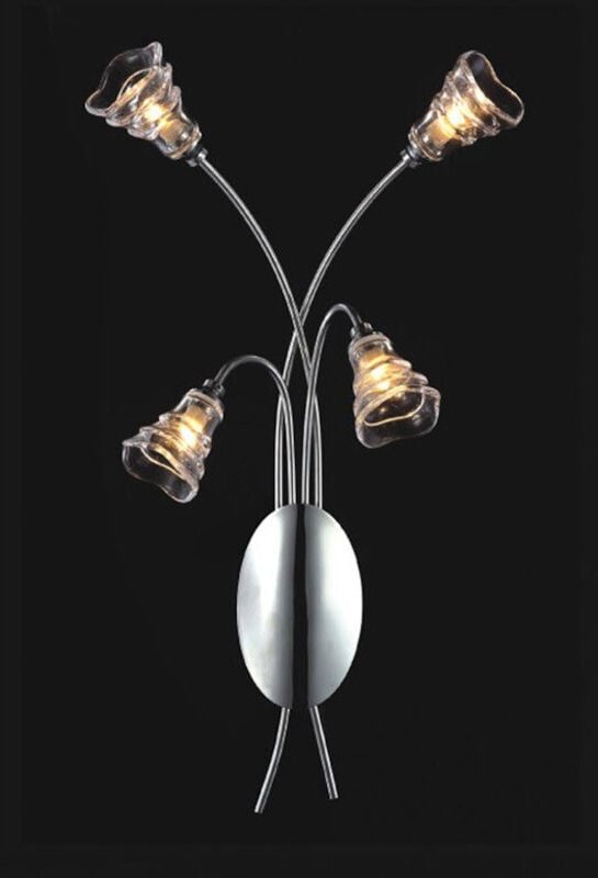 Branch Klassische 4-flammige Wandleuchte, G9 - Italux