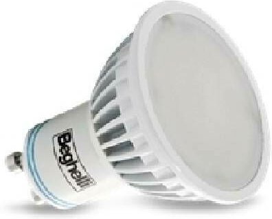 Beghelli LED-Spotlampe GU10 4W 3000k warmes Licht Black-out 56302