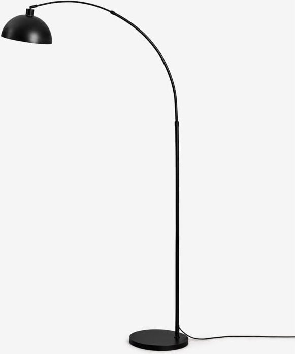 Diala Stehlampe aus Eisen Schwarz ↑200 cm - Sklum