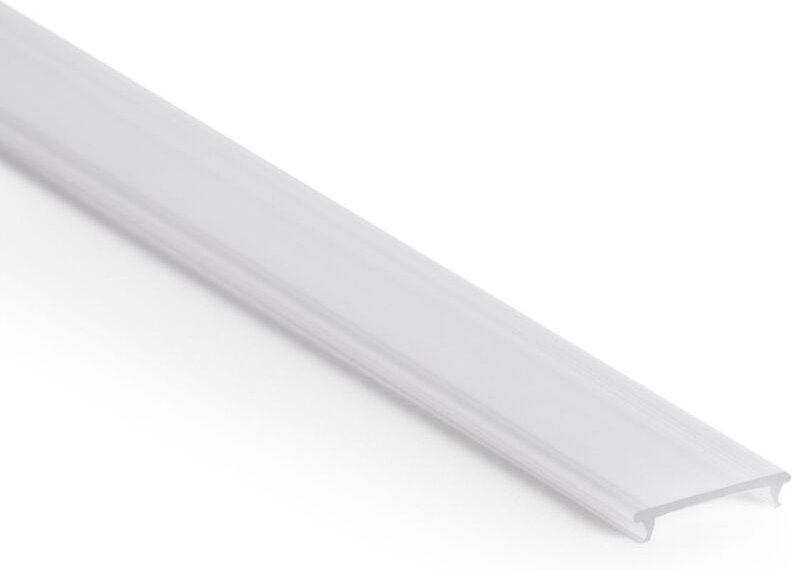 10 Meter Abdeckung für Aluminiumprofil kompatibel mit Ref. 128977, 128982, 151775 Halbtransparent