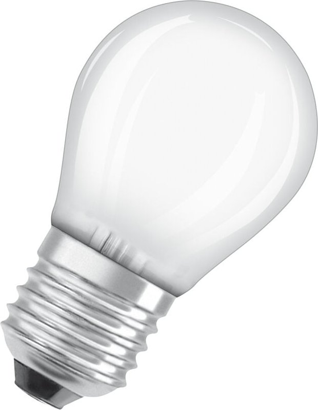 Osram - led Superstar Classic LED-Lampe p 40 in klassischer Miniballform aus gefrostetem Glas, 2.2 w, 470 lm, E27 Fassun...