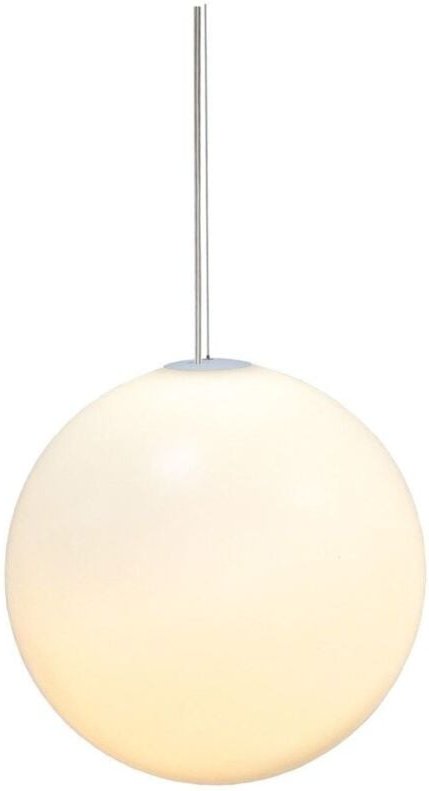 Thumbnail - Led Pendelleuchte außen Akku dimmbar Farbwechsel 3000-6500 k IP54 ø 35 cm rund Kugelschirm kabellose Hängelampe Außenleu...