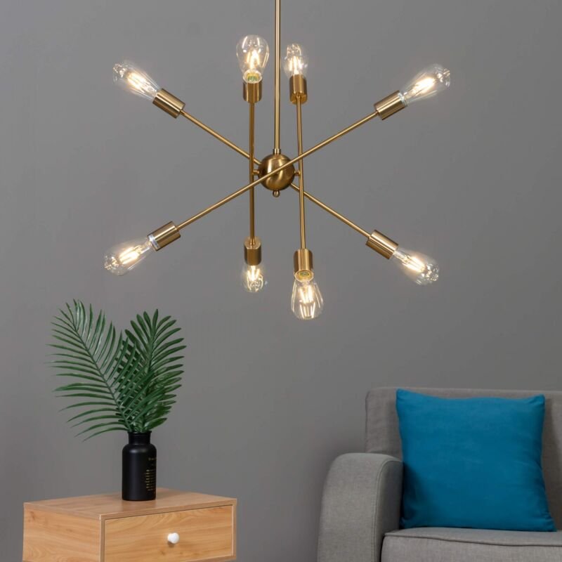 Kosilum - Aufhängung aus Messing mit vier Metallstangen - Sagitta