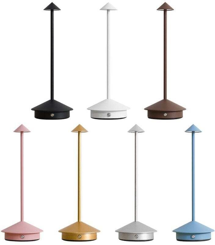 Led hause dekoration moderne einfache aluminium legierung kreative pilz nachtlicht restaurant tisch lampe nacht atmosphä...