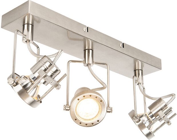 Industrieller Spot stahl 3-flammig kippbar - Suplux