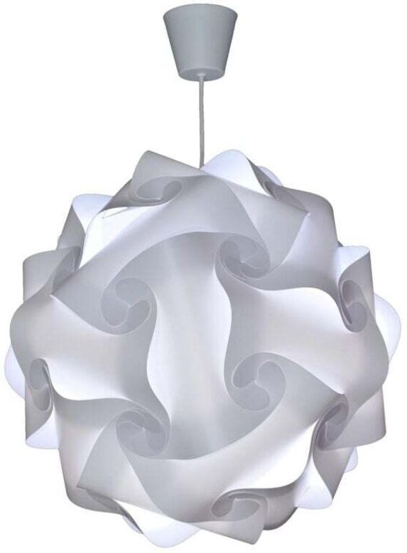 Vtizikl Suspension DIYLustre de chambre, abat-jour prêt à installer pour décorer le salon, la chambre d'enfant, la chamb...