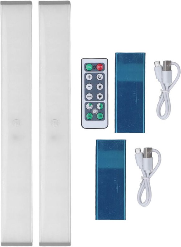 Thumbnail - Eosnow 2 LED -Bewegungssensor Schrankleuchte wieder auflöste Helligkeit einstellbares Timing Kalt weiß