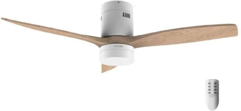 Energysilence Aero 5600 klassischer Deckenventilator mit Licht. 40 w, Gleichstrommotor, Durchmesser 132 cm, 18 w LED-Lam...
