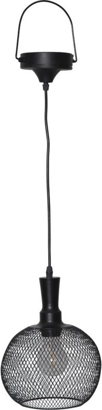 Led Solar Lampe hängend schwarz 19x24cm 481-70 - Technik@all