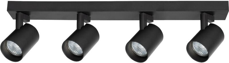 Volf Spot Schwarz 4xGU10 Leuchte