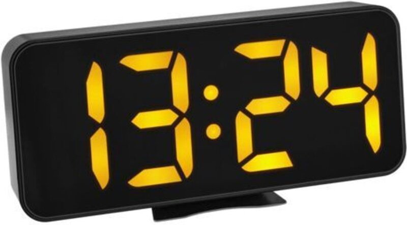 Tfa 60.2027.01 Digitaler Wecker mit LED-Leuchtziffern